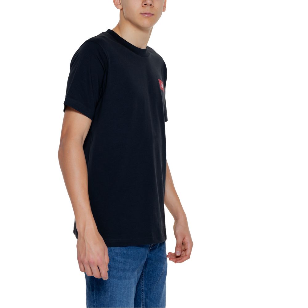 Black Cotton T-Shirt