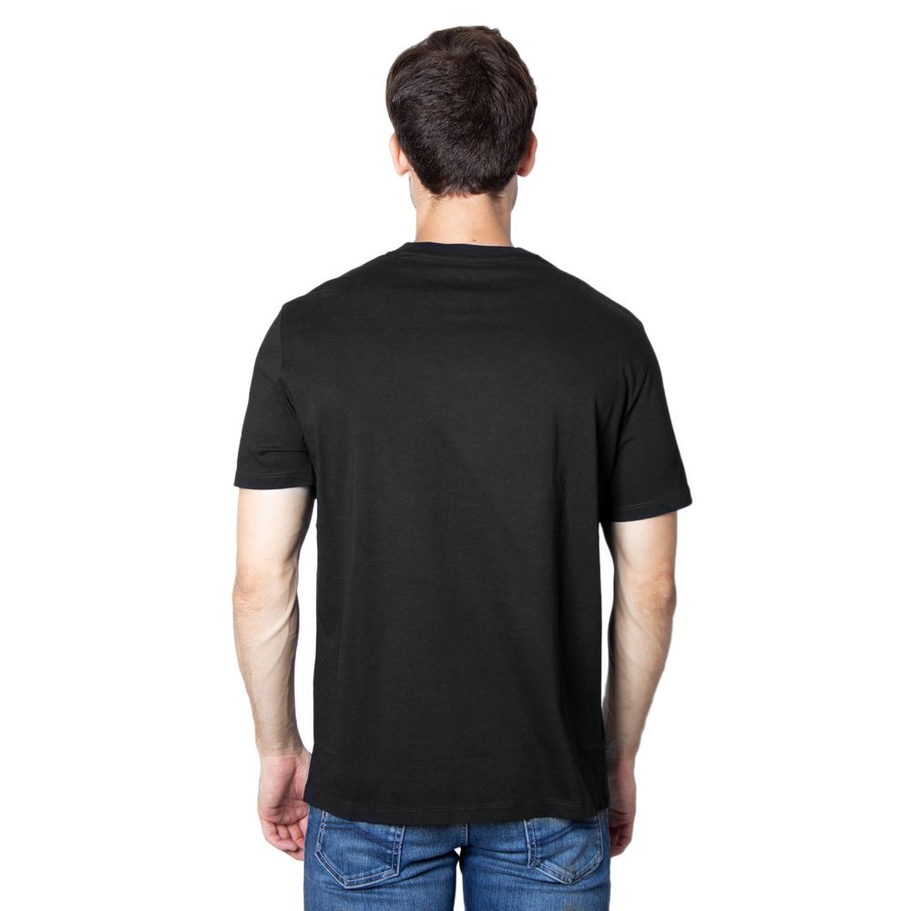 Black Cotton T-Shirt