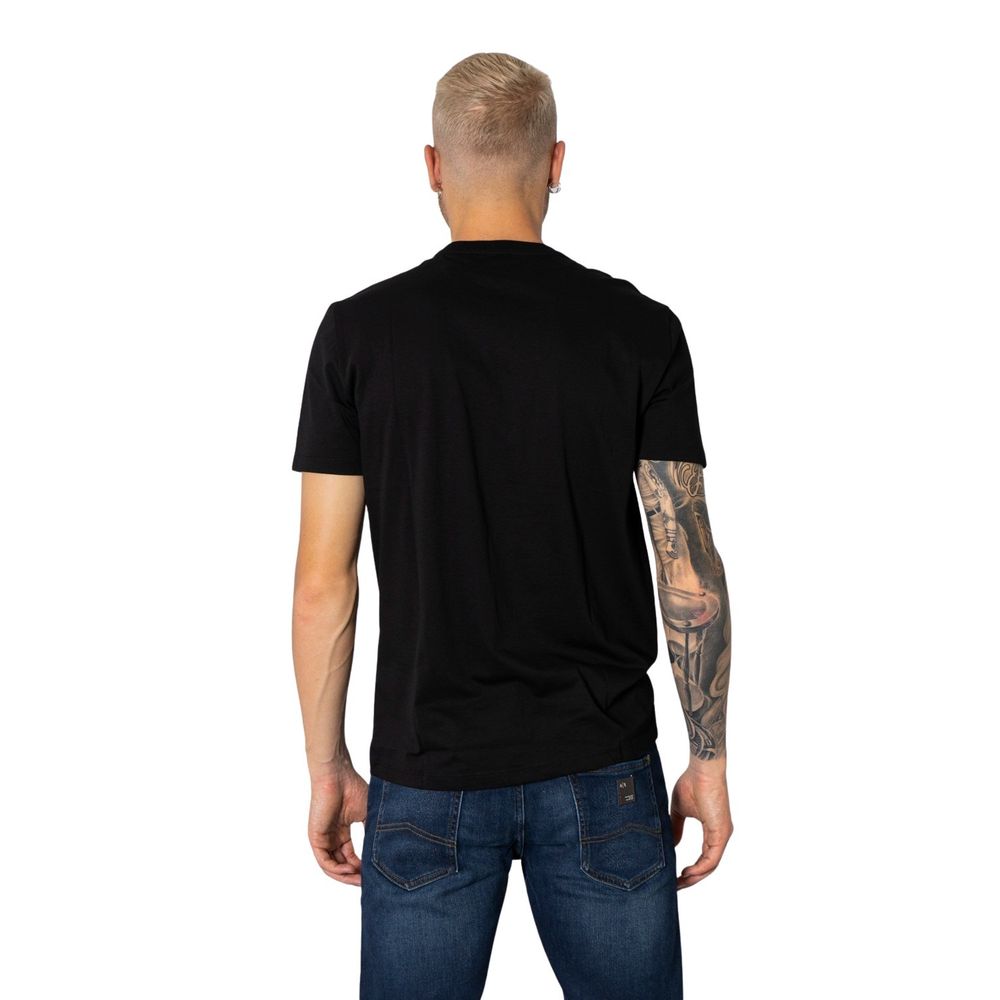 Black Cotton T-Shirt