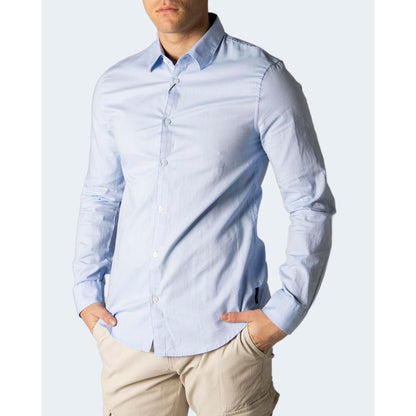 Blue Cotton Shirt