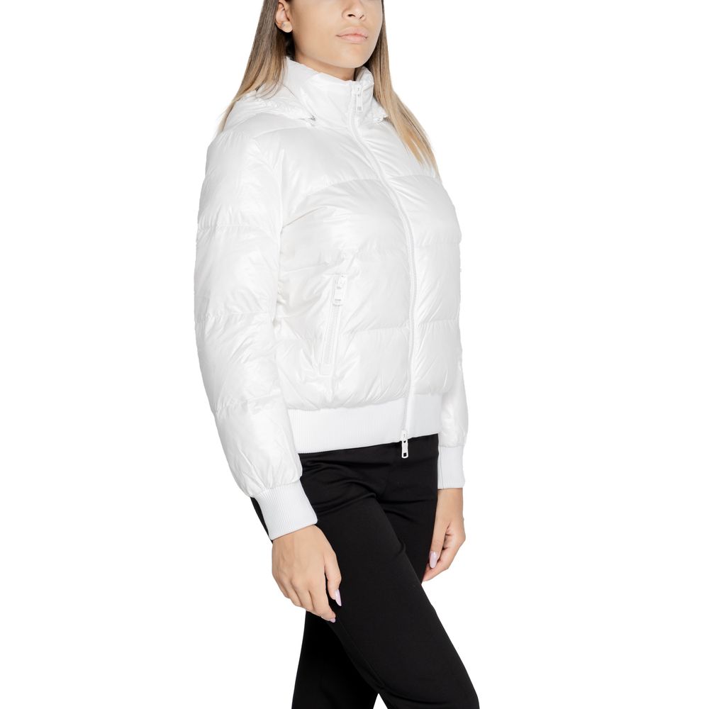 White Polyamide Jackets & Coat