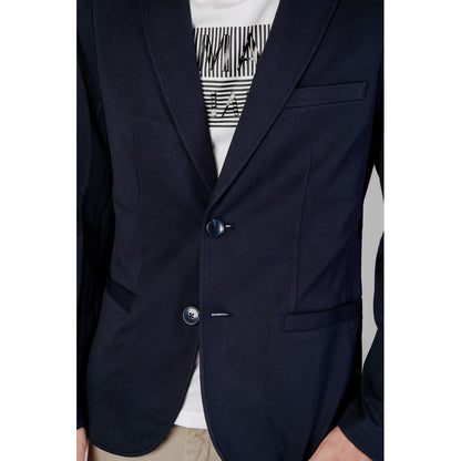 Blue Viscose Blazer