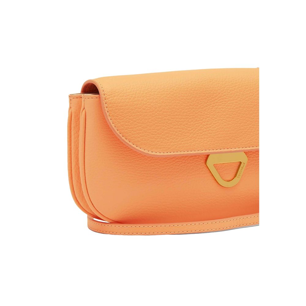 Orange Leather Handbag