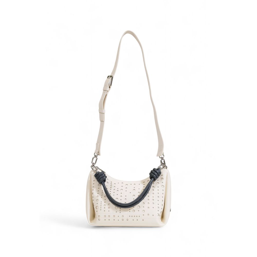 Beige Polyethylene Handbag