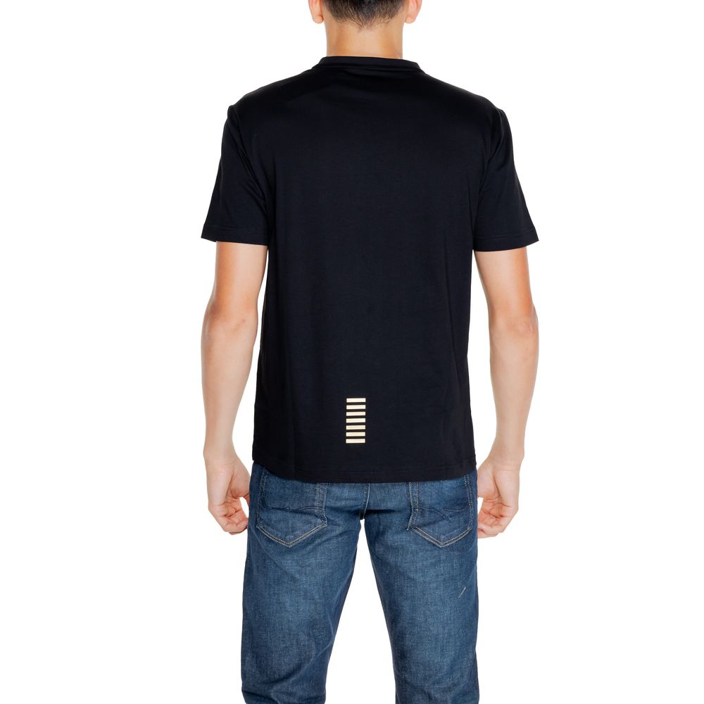 Black Cotton T-Shirt