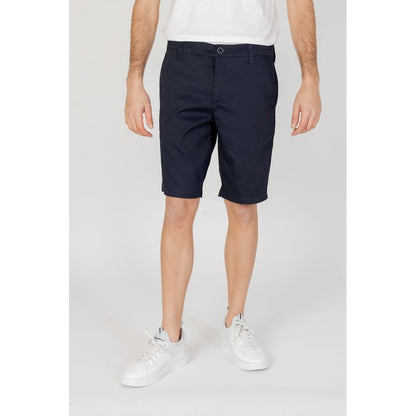 Blue Cotton Short