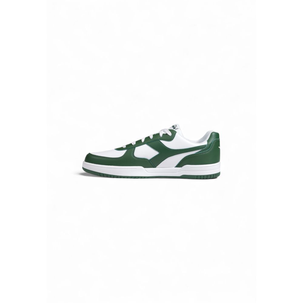 Green Leather Leather Sneaker