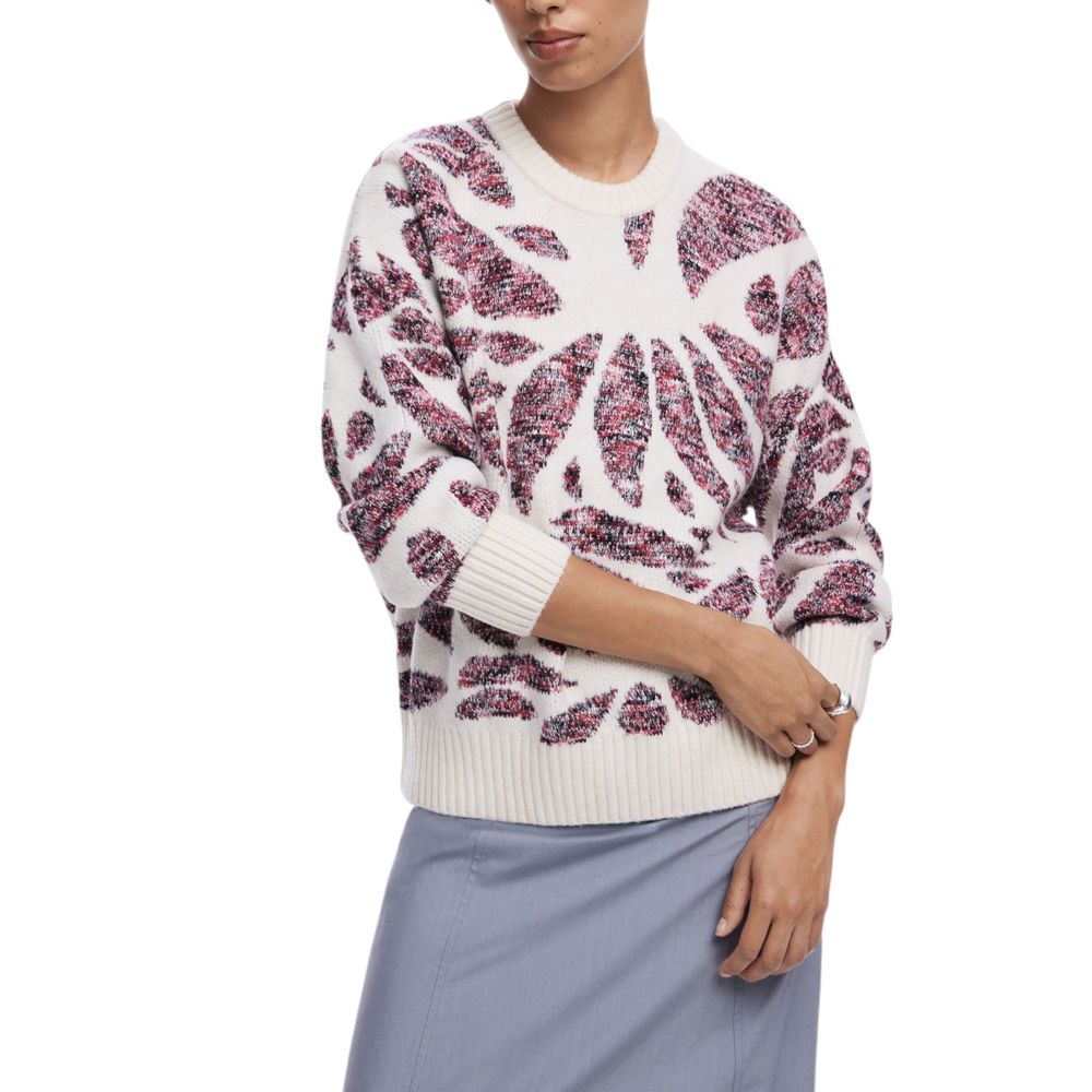 Bordeaux Polyester Sweater