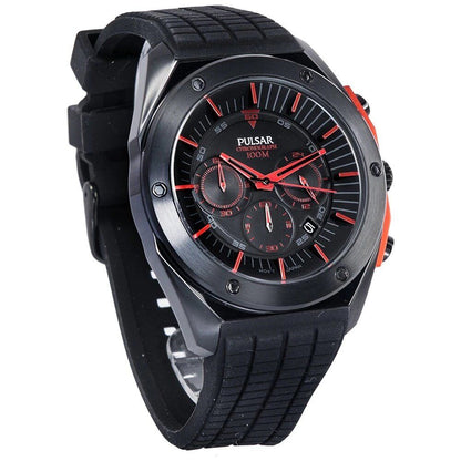 Black Rubber Watch