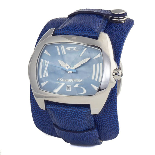 Blue Leather Watch