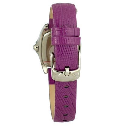 Purple Leather Watch