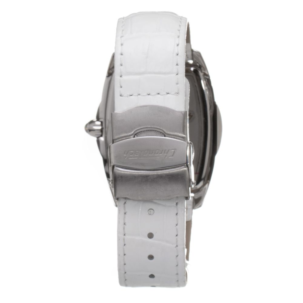 White Leather Watch