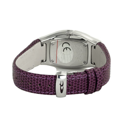 Purple Leather Watch