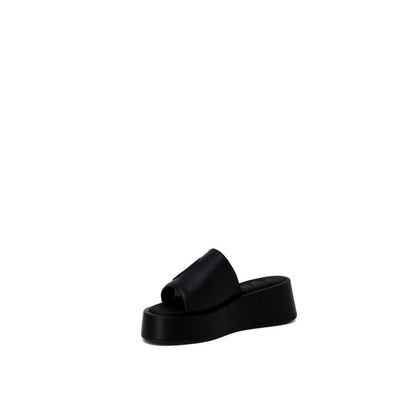 Black Leather Sandal