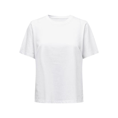 White Cotton Tops & T-Shirt