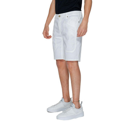 White Cotton Short