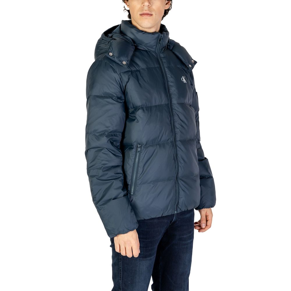 Blue Polyamide Jacket