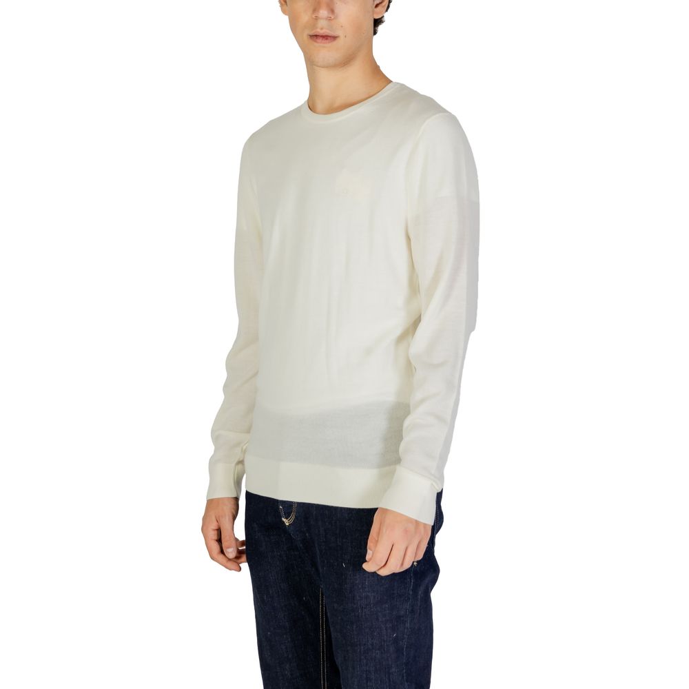 Cream Wool Wool T-Shirt