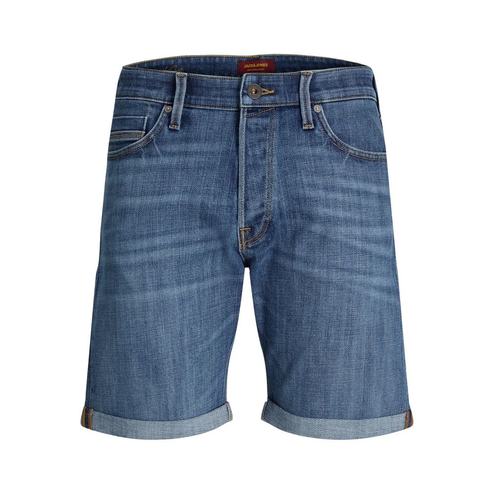 Blue Cotton Short