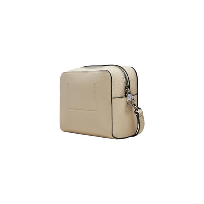 Beige Polyethylene Handbag