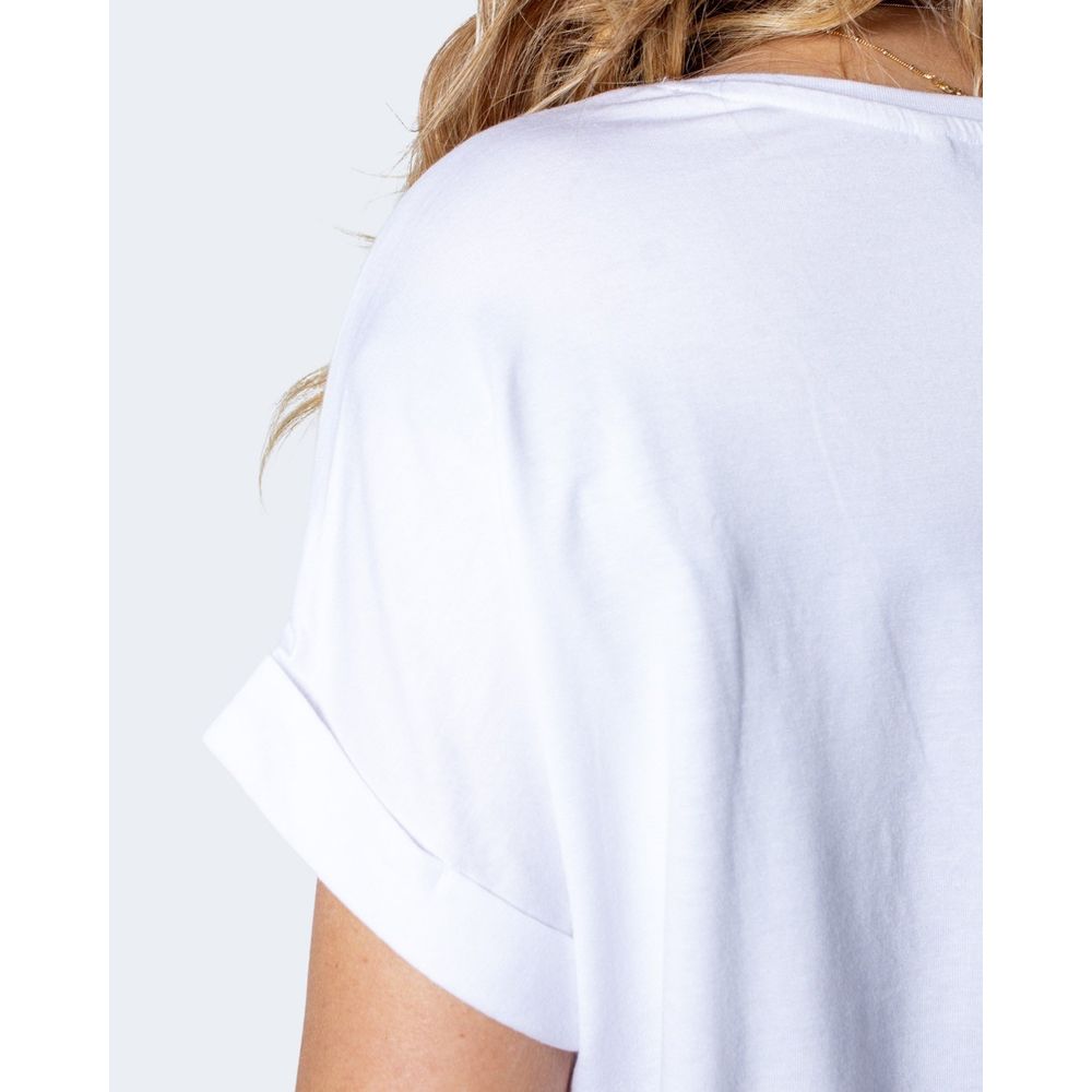 White Polyester Tops & T-Shirt