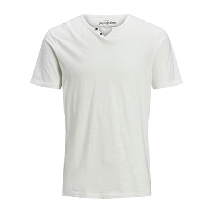 Cream Cotton Cotton T-Shirt