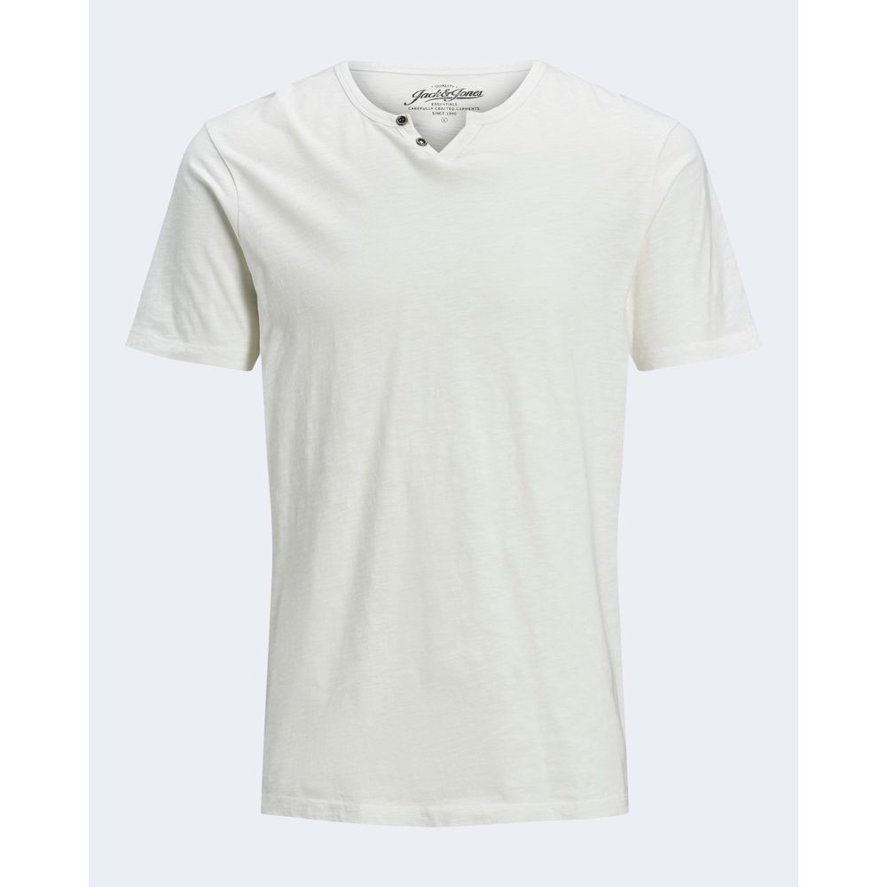 Cream Cotton Cotton T-Shirt