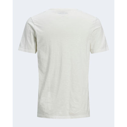 Cream Cotton Cotton T-Shirt