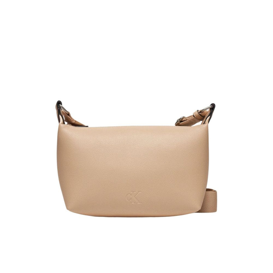 Beige Polyethylene Handbag