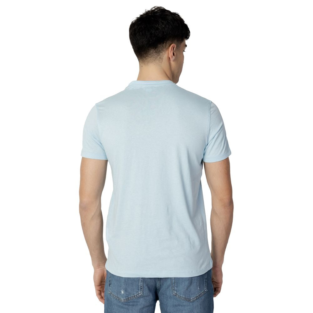 Blue Cotton T-Shirt