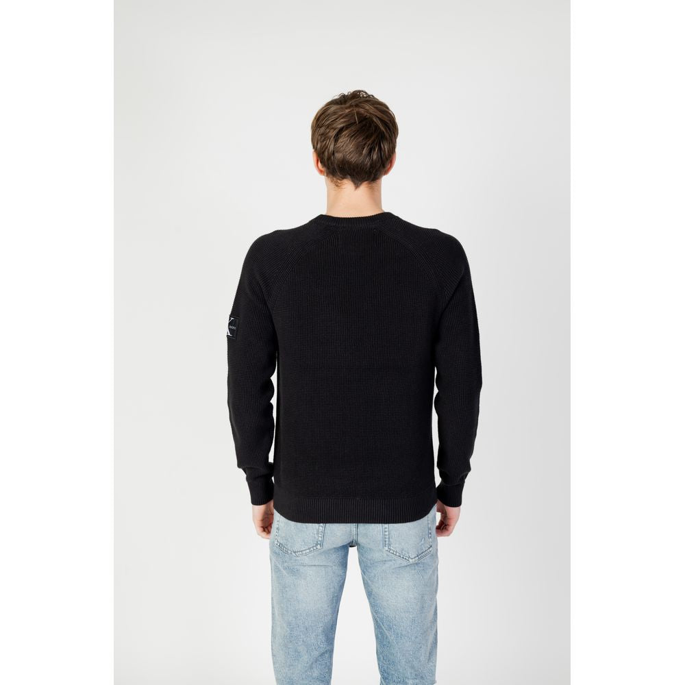 Black Cotton Sweater