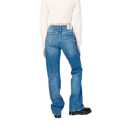 Blue Cotton Jeans & Pant