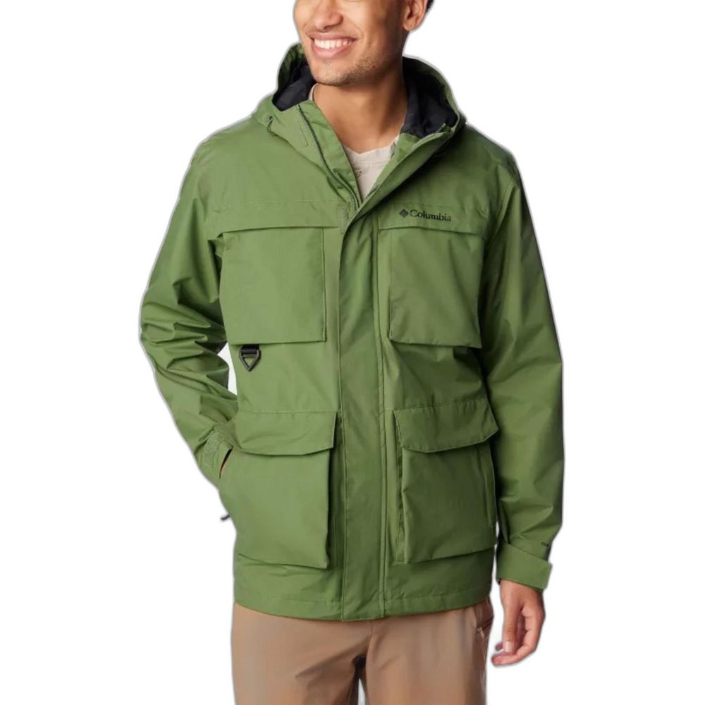 Green Polyester Jacket