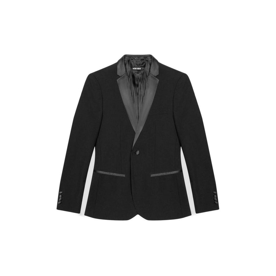 Black Polyester Suit