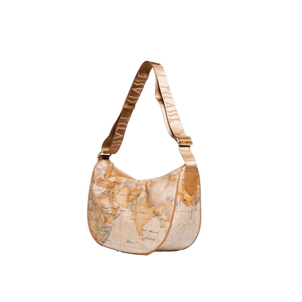 Beige Polyethylene Handbag