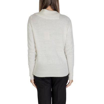 White Viscose Sweater