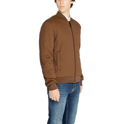 Brown Polyester Jacket