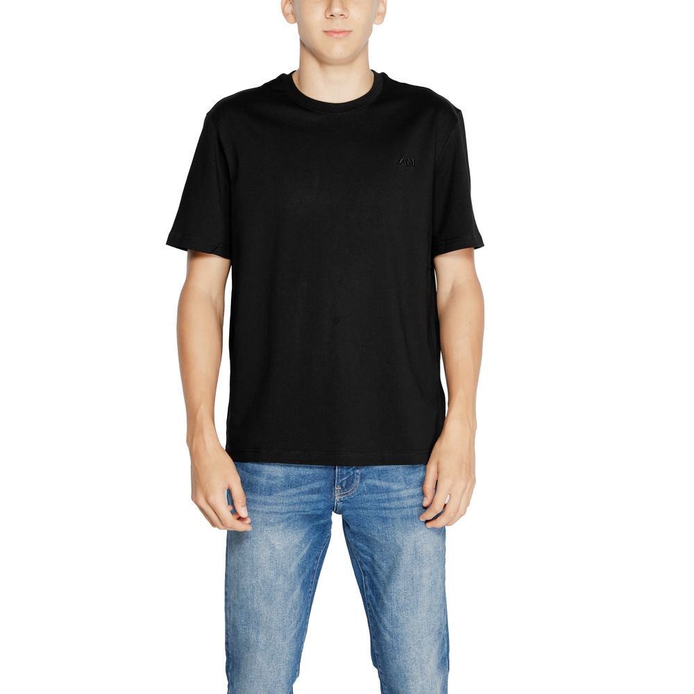 Black Cotton T-Shirt