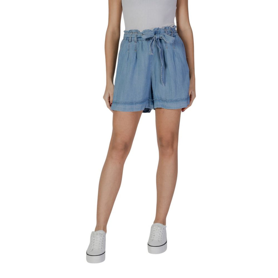 Light Blue Lyocell Short