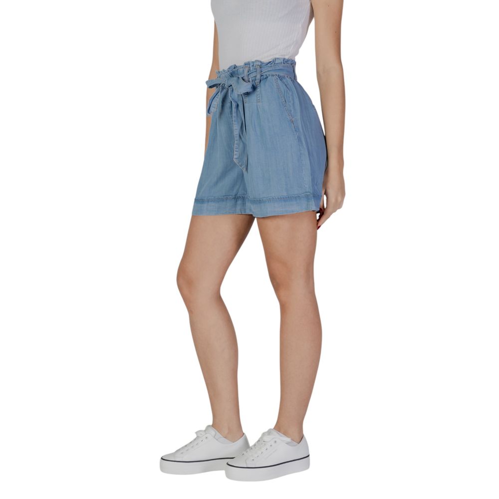 Light Blue Lyocell Short