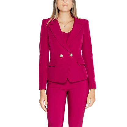 Bordeaux Polyester Suits & Blazer