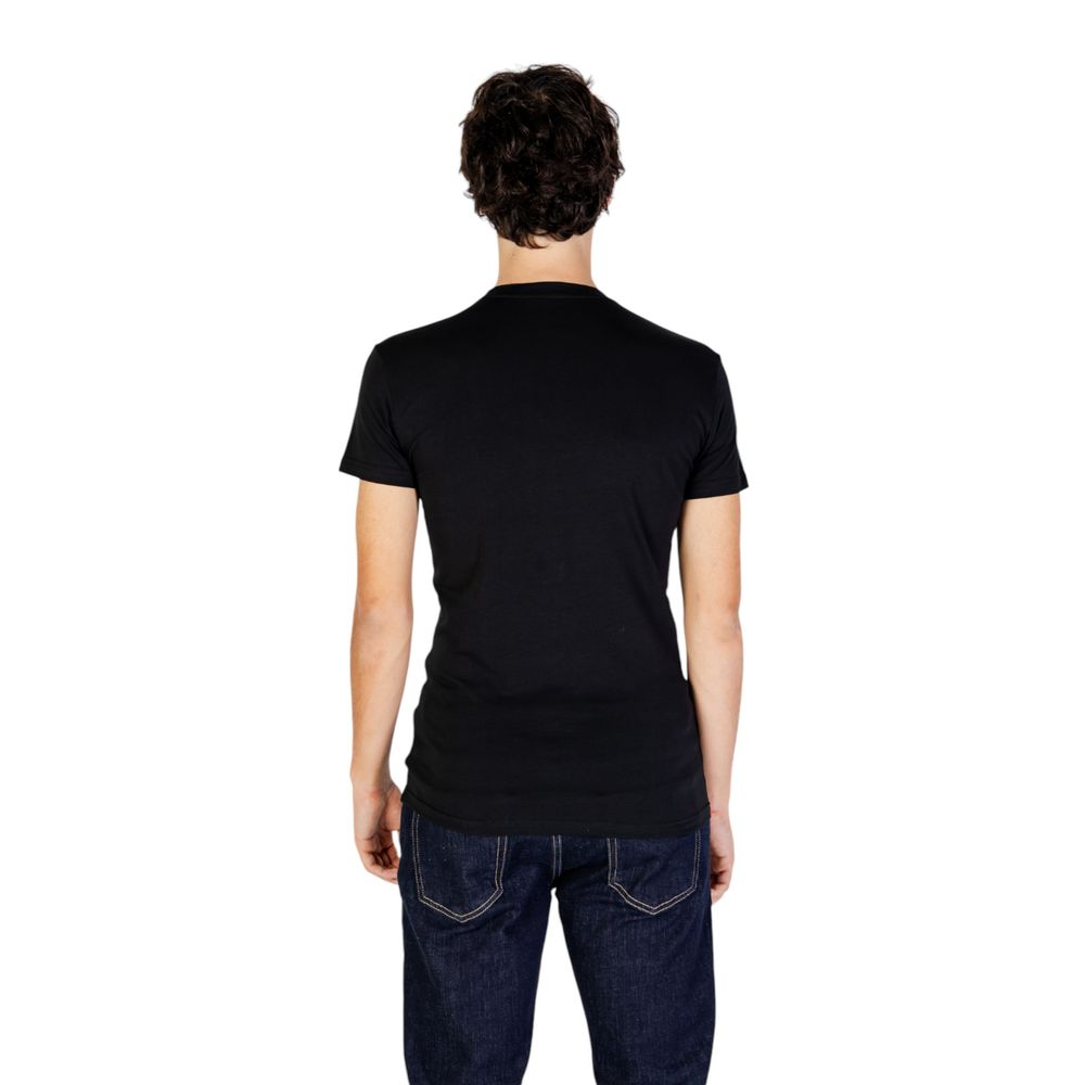 Black Cotton T-Shirt