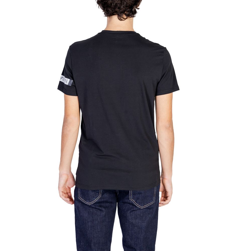 Black Cotton T-Shirt