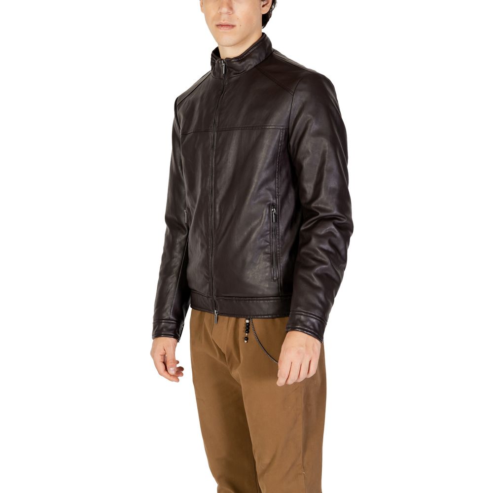 Brown Viscose Jacket