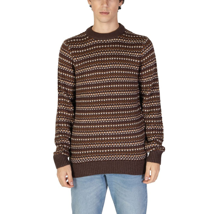 Brown Cotton Sweater