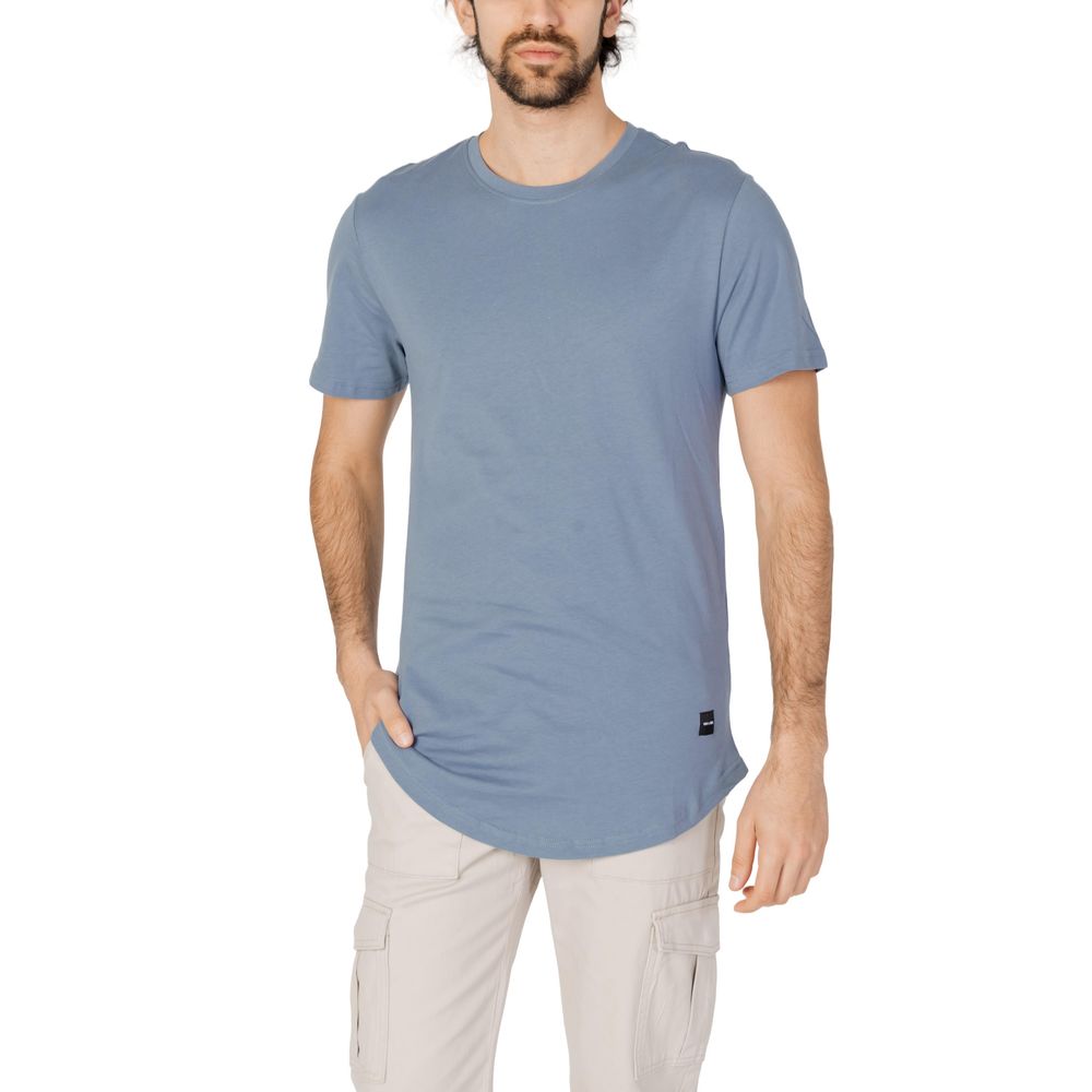 Blue Cotton T-Shirt