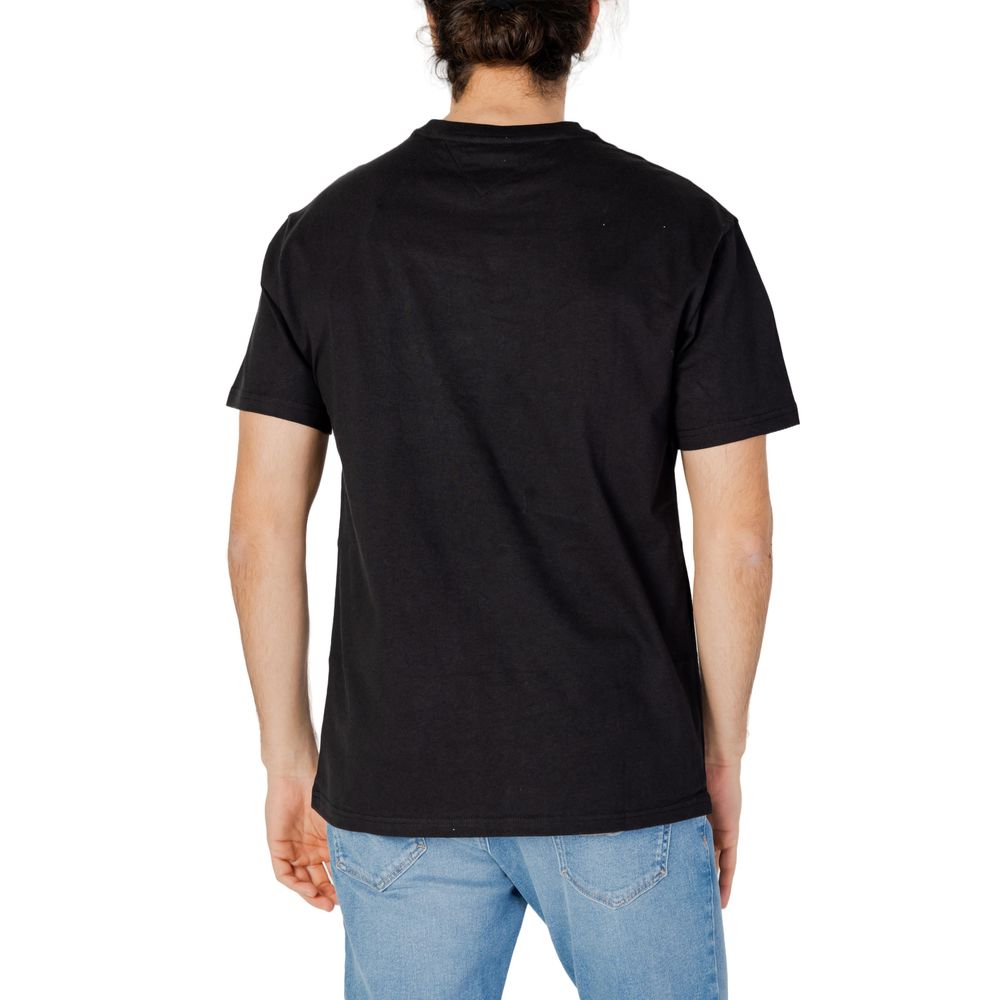 Black Cotton T-Shirt