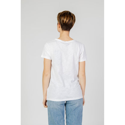 White Cotton Tops & T-Shirt