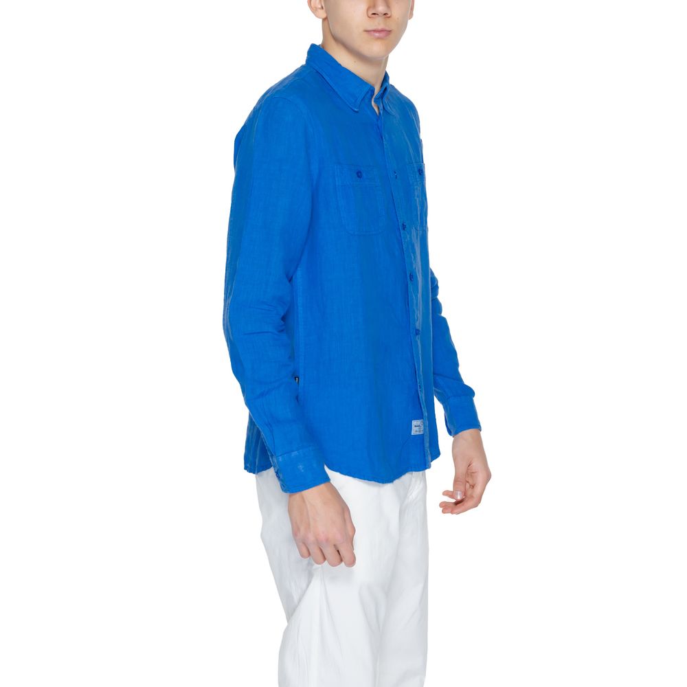 Blue Linen Shirt