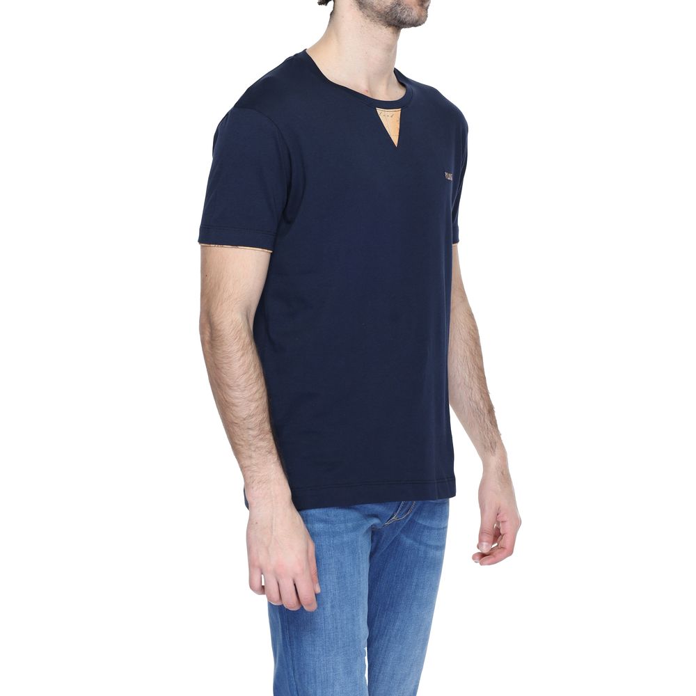 Blue Cotton T-Shirt